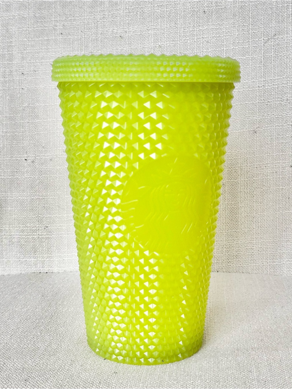 Starbucks Glow in the Dark Neon Green Tumbler 16oz